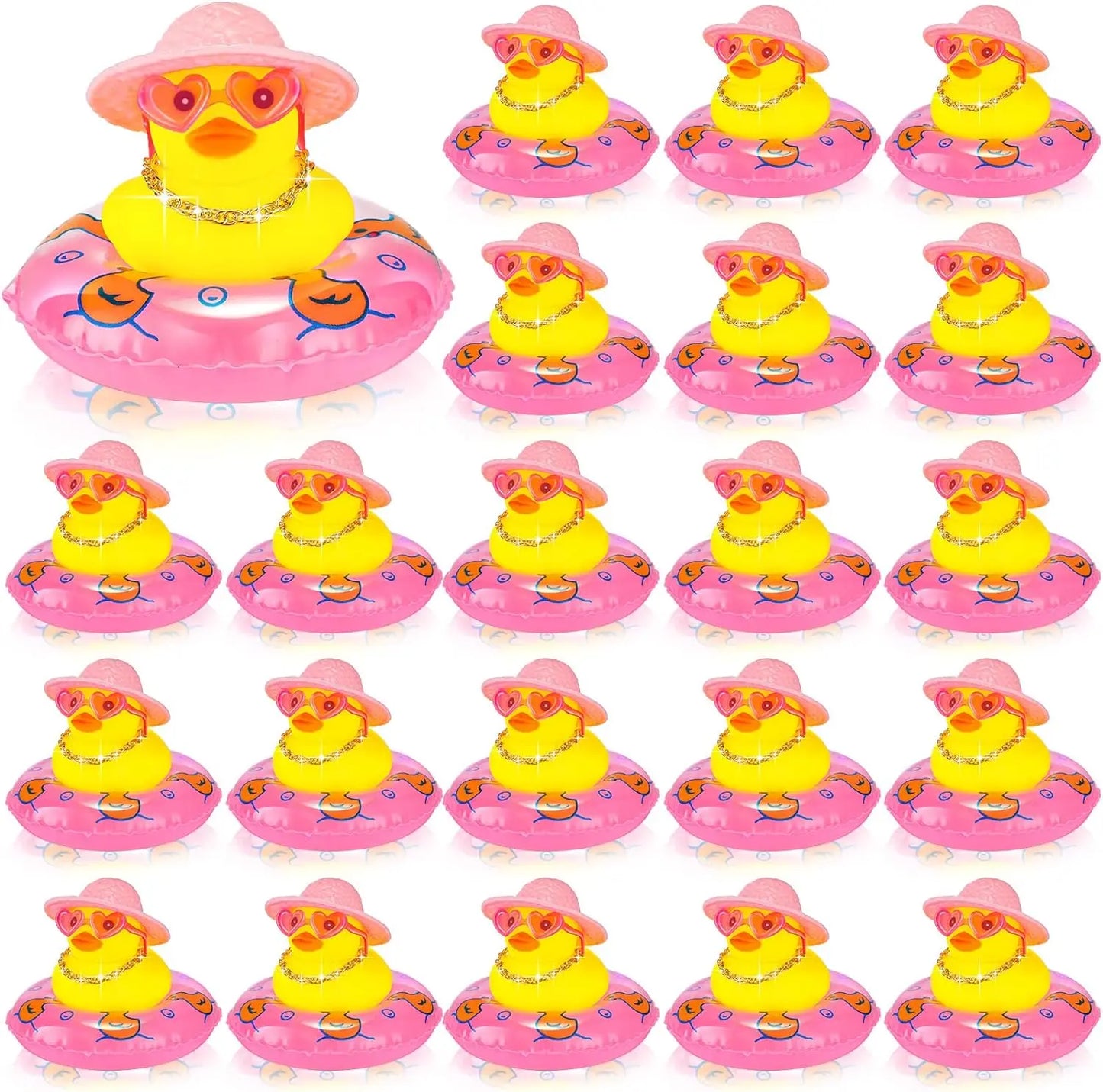 24PC Cowboy Mini Rubber Duckies
