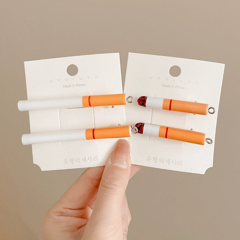 Smoked Cigarette Sprout Clips