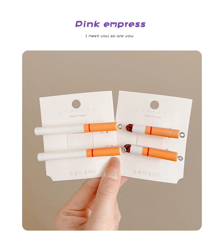 Smoked Cigarette Sprout Clips