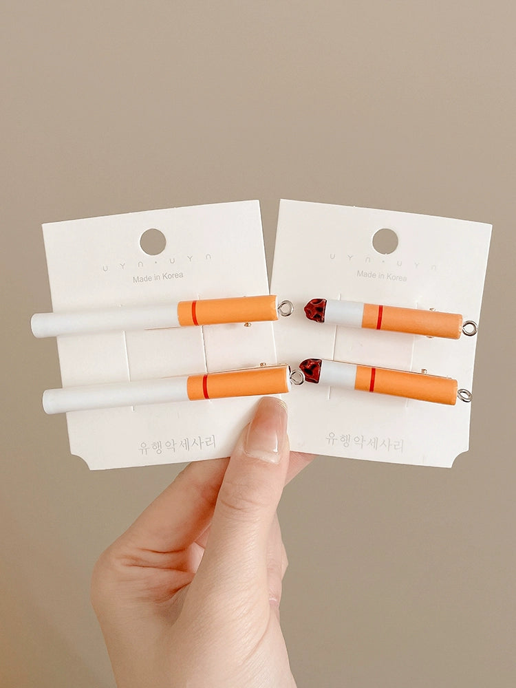 Smoked Cigarette Sprout Clips