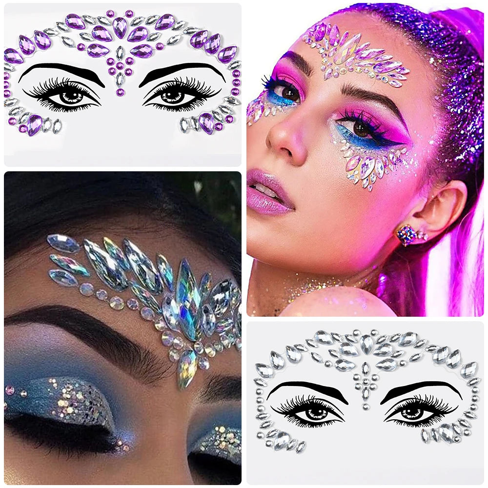 Mermaid Rhinestones Face/Body