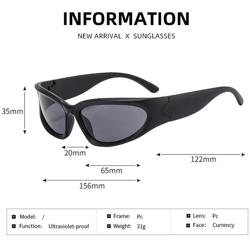 Y2K UV400 Sunglasses