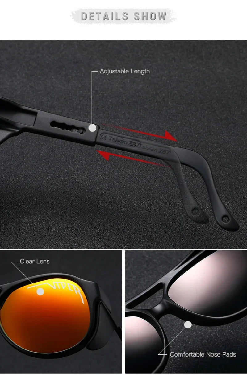 Punk Viper Sunglasses Windproof Protection