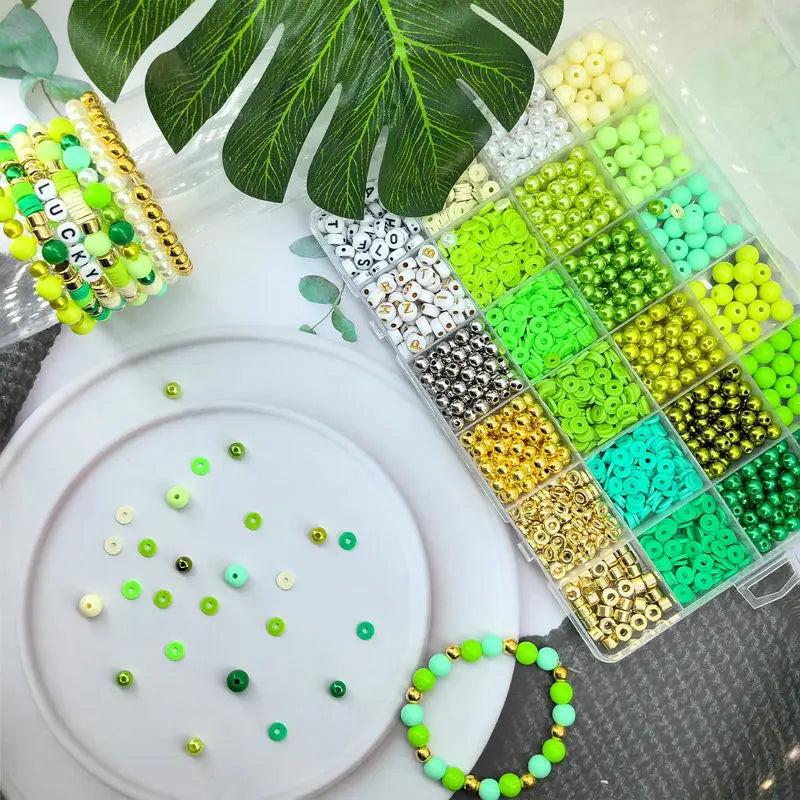 “Kandi” 2220pcs Clay Beads Bracelet Making Kit