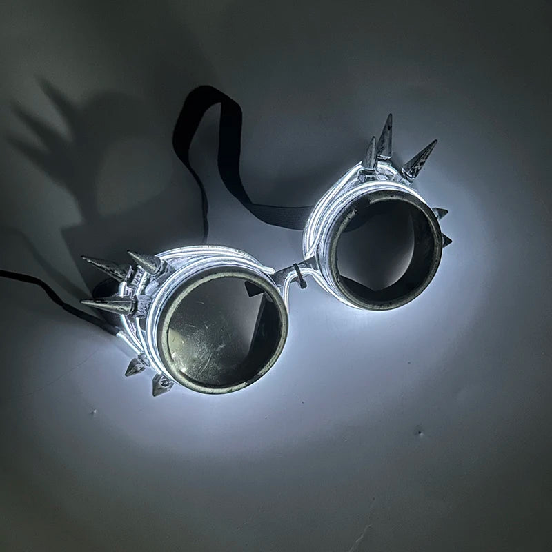 LED Steampunk Goggles