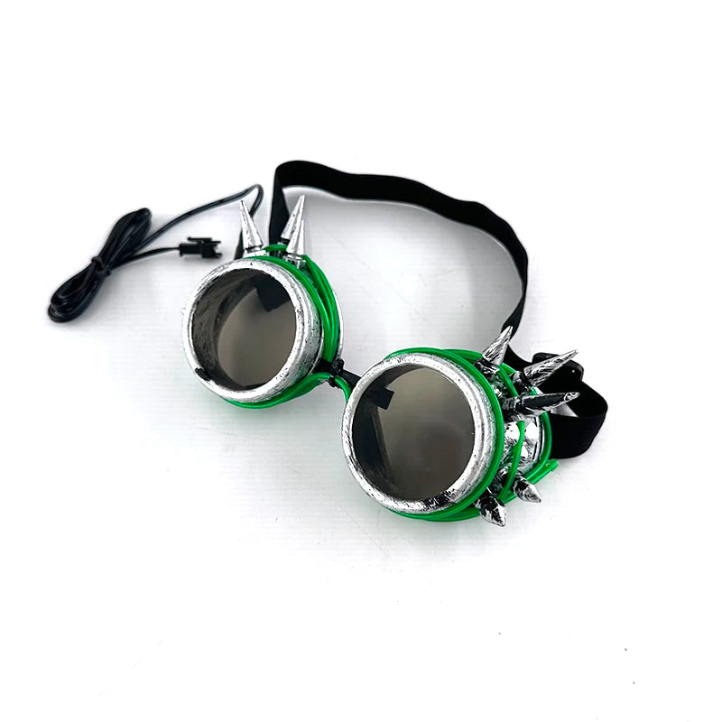 LED Steampunk Goggles