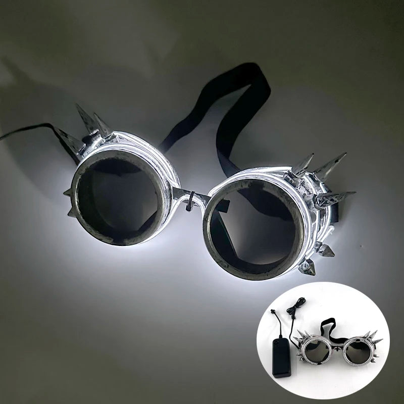 LED Steampunk Goggles