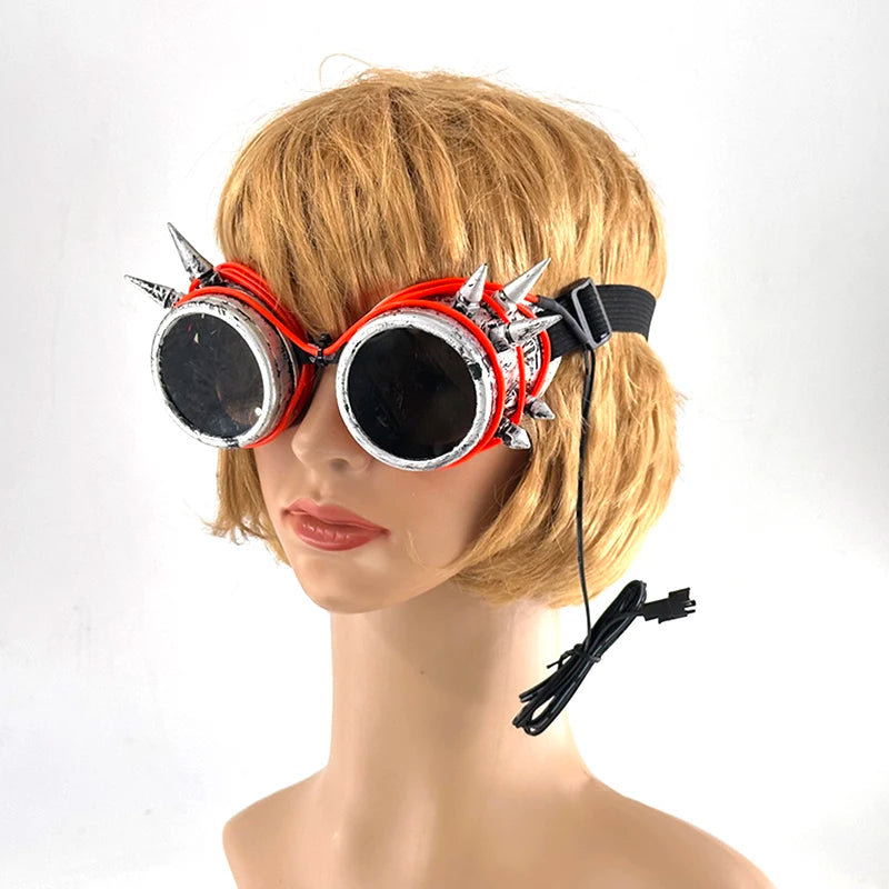 LED Steampunk Goggles