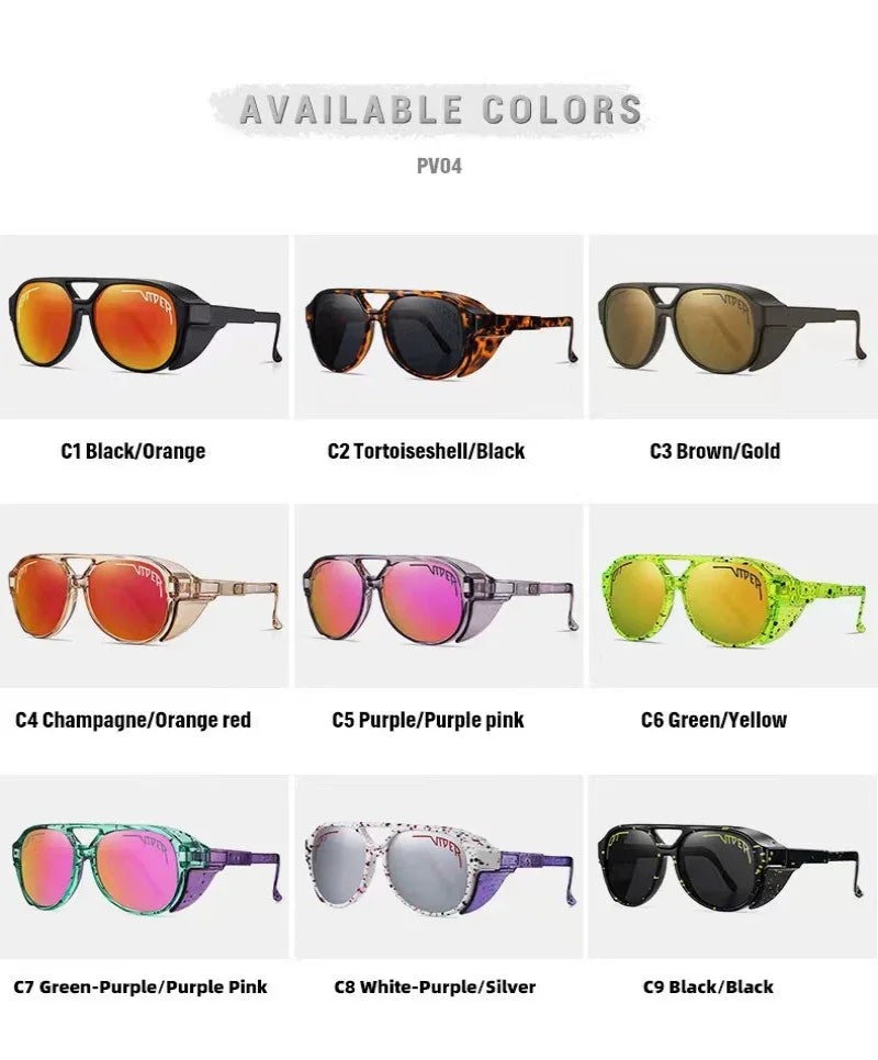 Punk Viper Sunglasses Windproof Protection