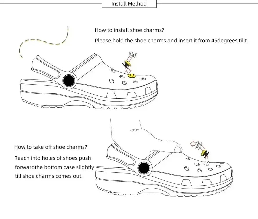 Hello Kitty Crocs Charms