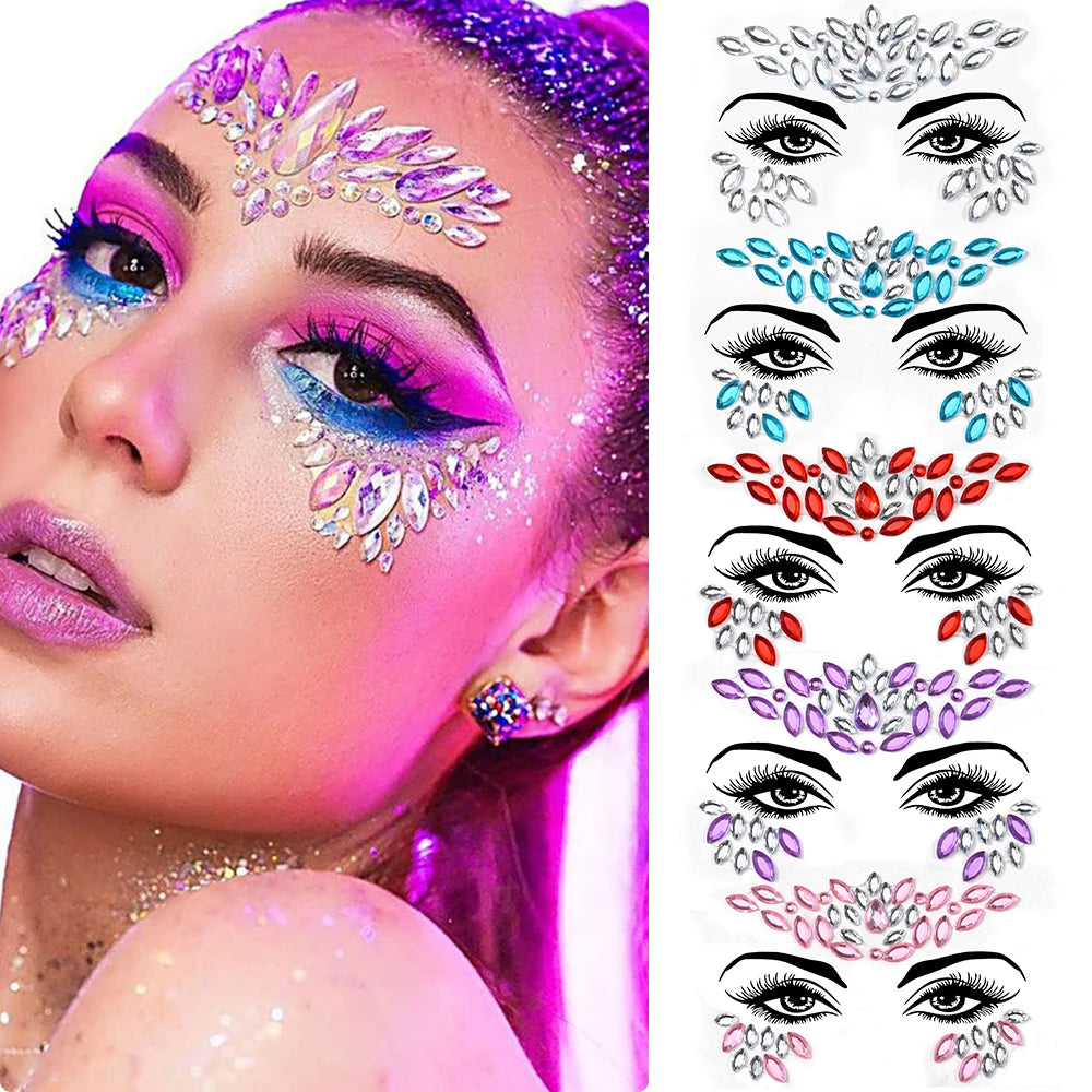 Mermaid Rhinestones Face/Body