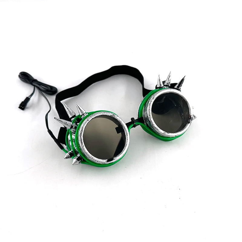 LED Steampunk Goggles