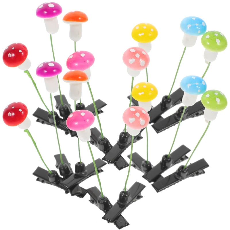 30 Pcs Mushroom Sprout Clips