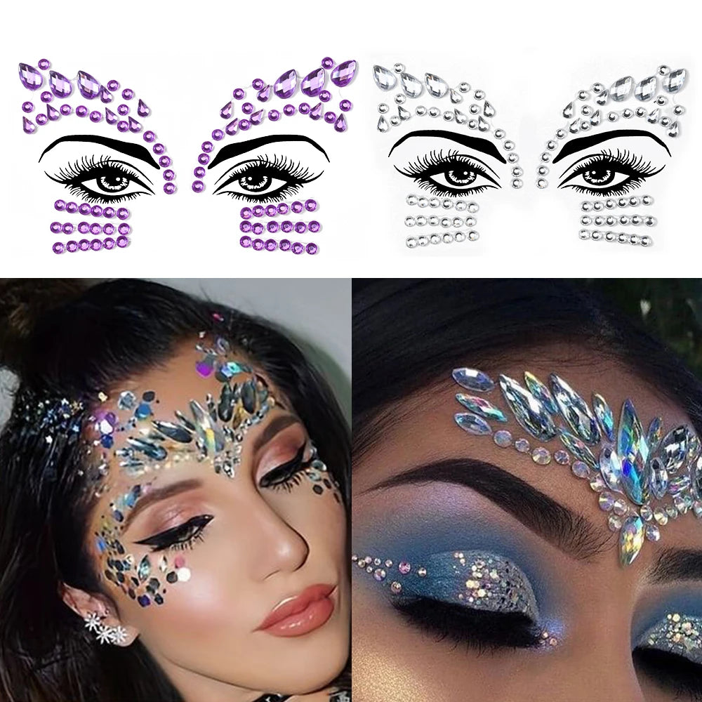 Mermaid Rhinestones Face/Body