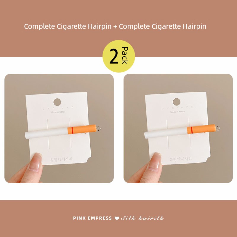 Smoked Cigarette Sprout Clips