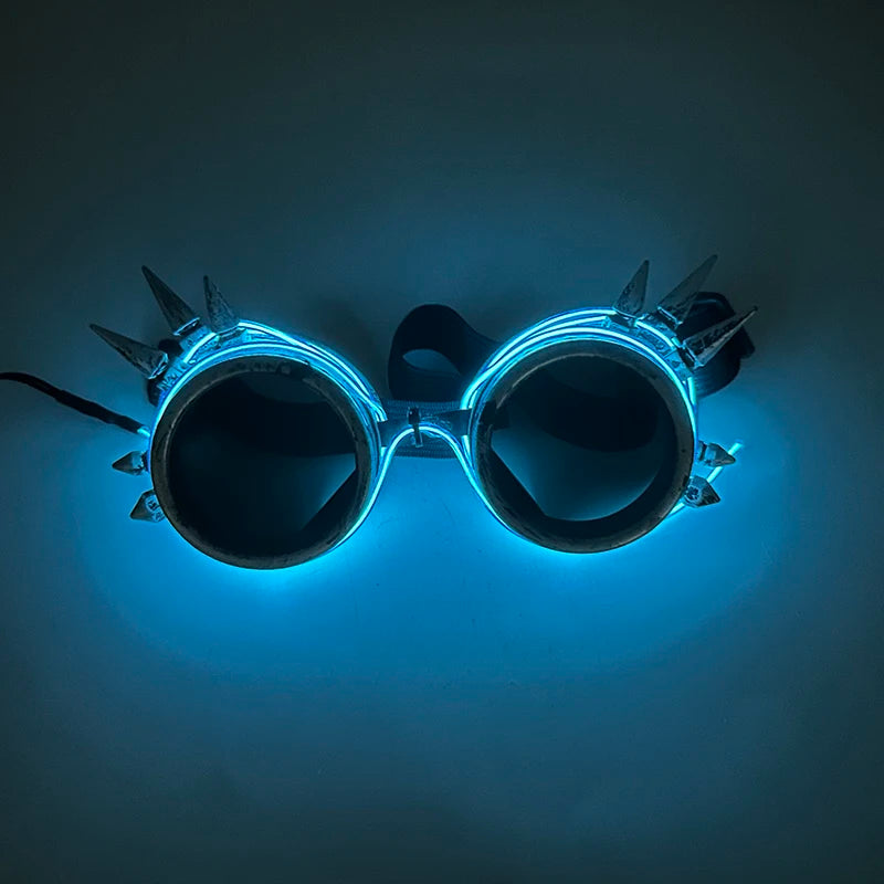 LED Steampunk Goggles