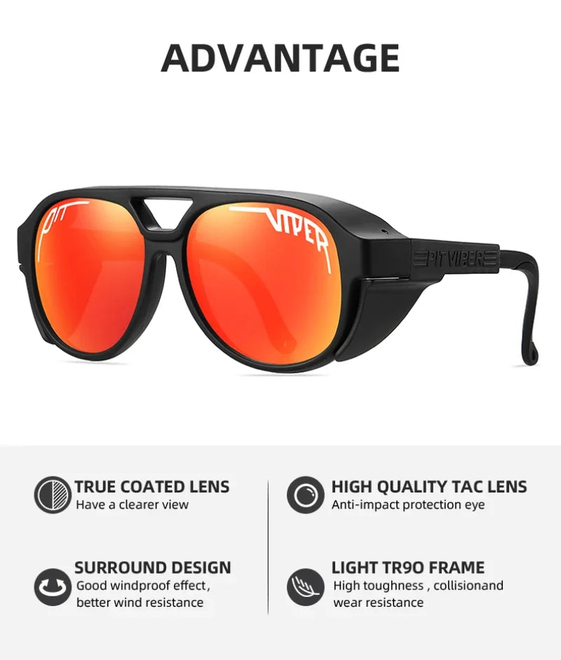 Punk Viper Sunglasses Windproof Protection