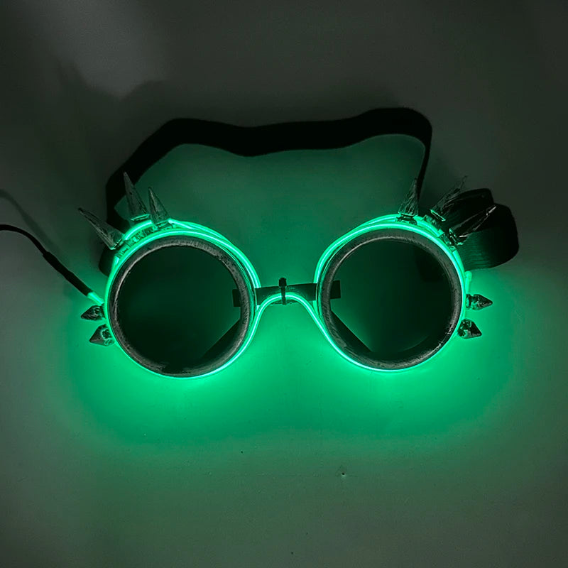 LED Steampunk Goggles