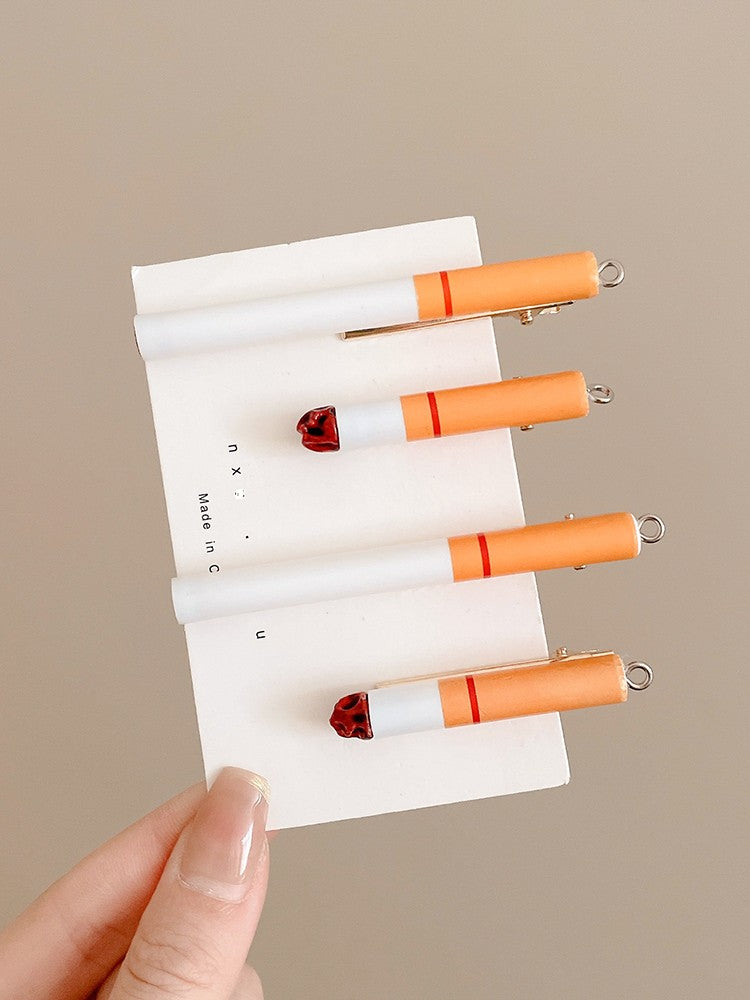 Smoked Cigarette Sprout Clips