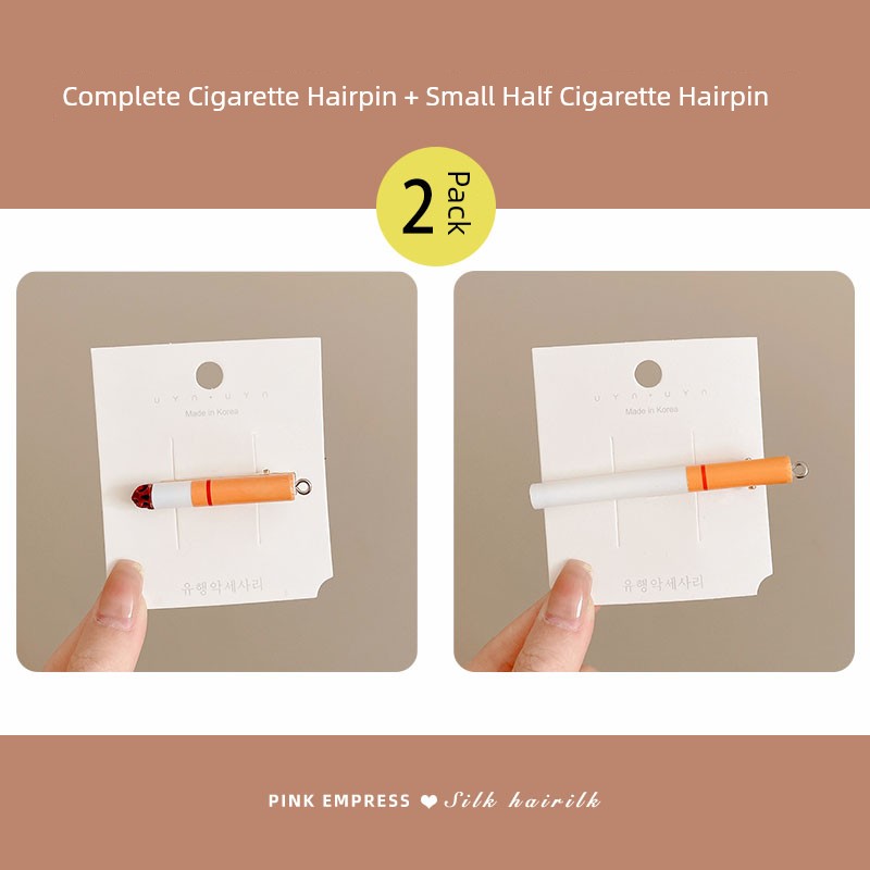 Smoked Cigarette Sprout Clips